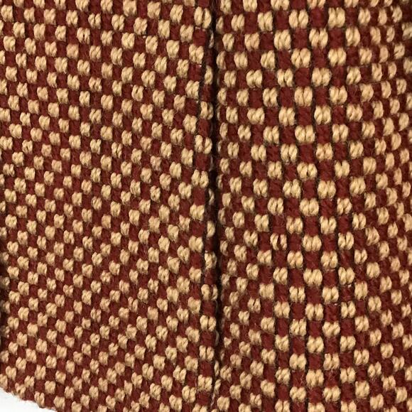 Jones New York Tweed Wool Blazer Jacket Red Camel Tan sz 14 NWT NEW - Picture 5 of 7